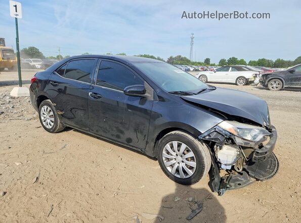 5YFBURHEXGP460574 2016 TOYOTA COROLLA Black წინა მარჯვენა