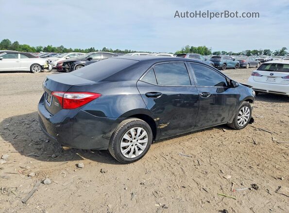 5YFBURHEXGP460574 2016 TOYOTA COROLLA Black უკანა მარჯვენა