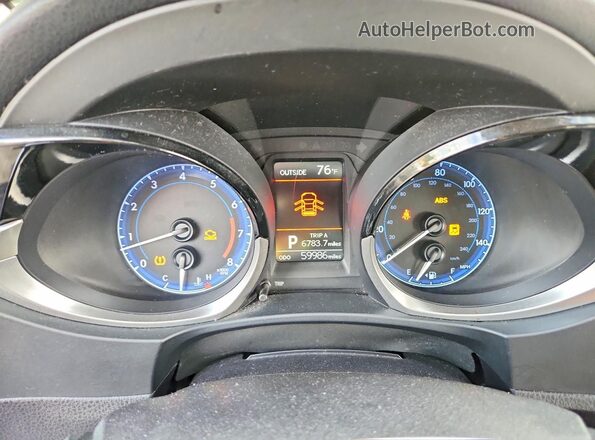5YFBURHEXGP463460 2016 TOYOTA COROLLA Silver Instrument cluster view