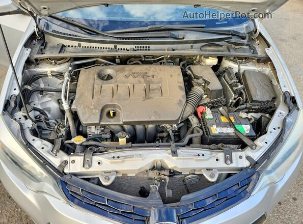 5YFBURHEXGP463460 2016 TOYOTA COROLLA Silver Rear interior view