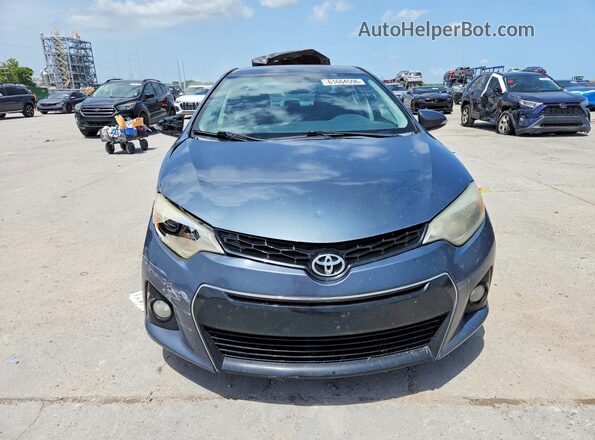 5YFBURHEXGP493073 2016 TOYOTA COROLLA Blue Դիմացի տեսք