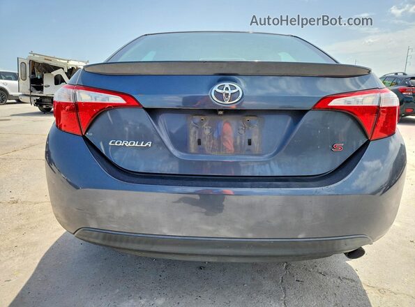 5YFBURHEXGP493073 2016 TOYOTA COROLLA Blue Հետևի տեսք