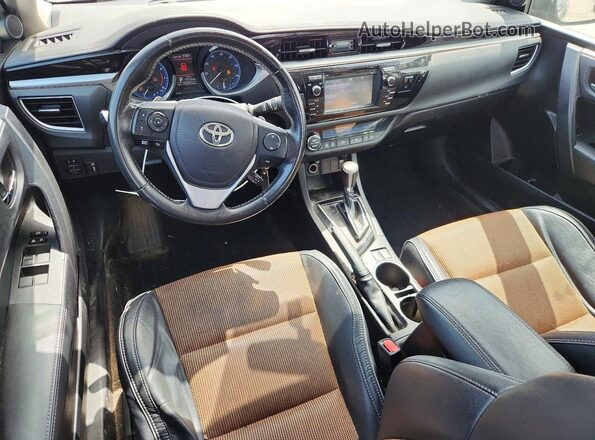 5YFBURHEXGP493073 2016 TOYOTA COROLLA Blue Առջևի վահանակի տեսք