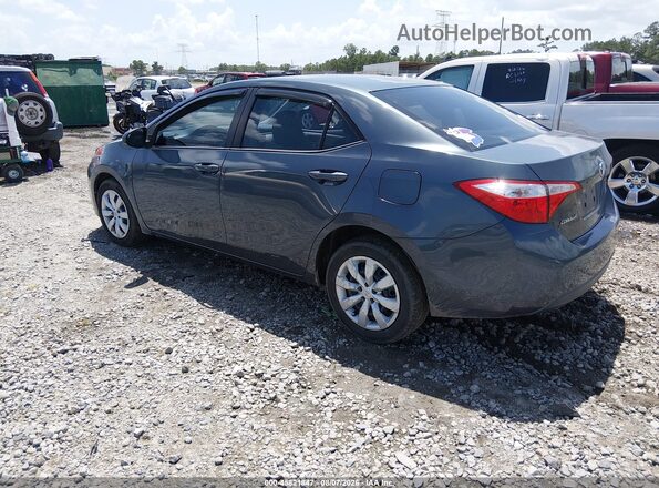 5YFBURHEXGP493929 2016 TOYOTA COROLLA Blue Rear left