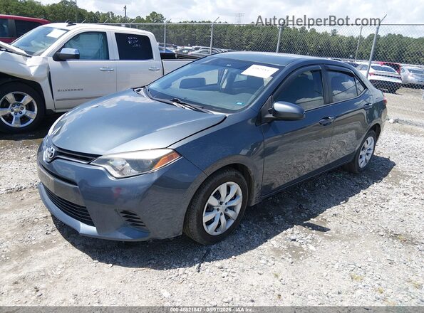 5YFBURHEXGP493929 2016 TOYOTA COROLLA Blue Front left