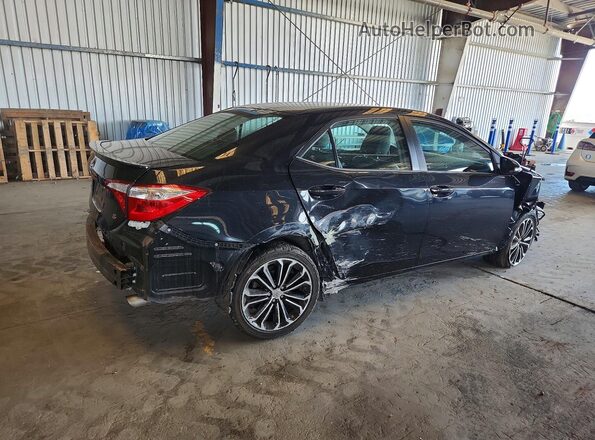 5YFBURHEXGP503102 2016 TOYOTA COROLLA Черный Вид сзади