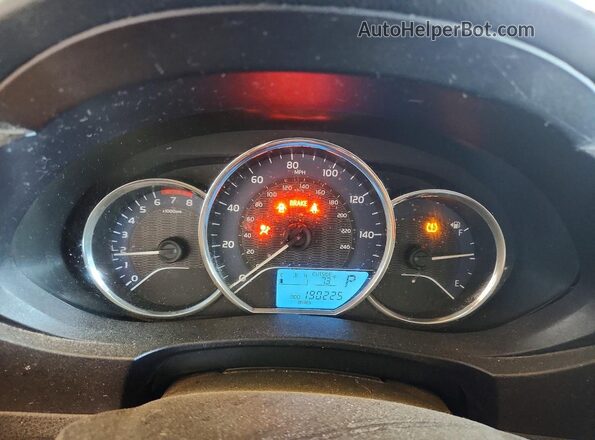 5YFBURHEXGP505397 2016 TOYOTA COROLLA Blue Widok zestawu wskaźników
