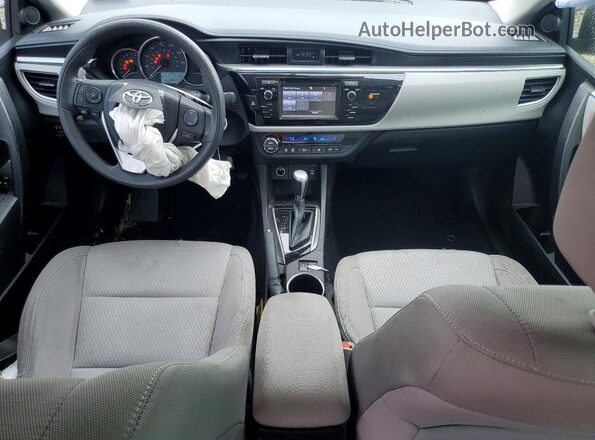 5YFBURHEXGP521938 2016 TOYOTA COROLLA White Առջևի վահանակի տեսք