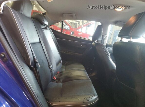 5YFBURHEXGP568628 2016 TOYOTA COROLLA Blue უკანა სავარძლების ხედი