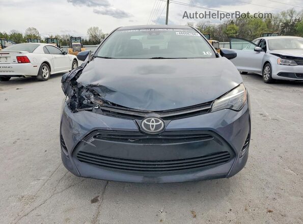 5YFBURHEXJP745640 2018 TOYOTA COROLLA Синий Вид спереди