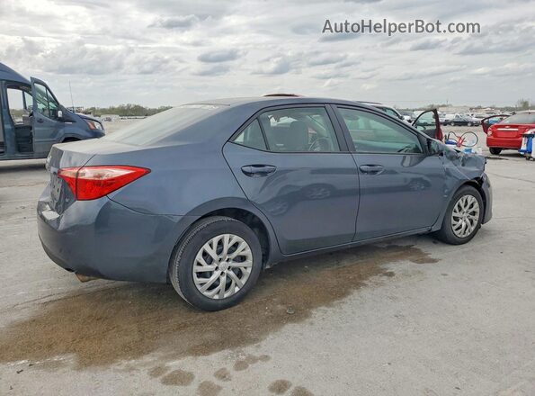 5YFBURHEXJP745640 2018 TOYOTA COROLLA Синий Задняя правая четверть