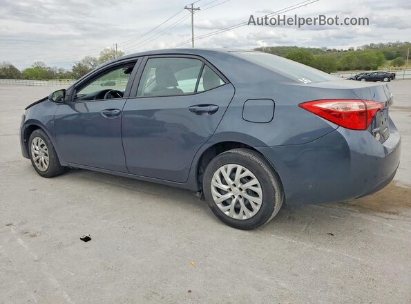 5YFBURHEXJP745640 2018 TOYOTA COROLLA Синий Задняя левая четверть