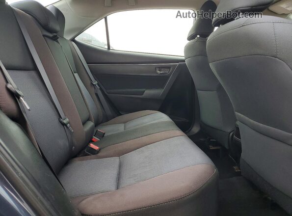 5YFBURHEXJP745640 2018 TOYOTA COROLLA Синий Вид задних сидений