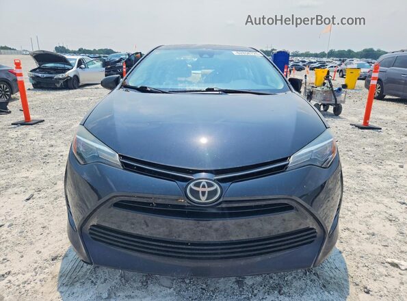 5YFBURHEXJP768710 2018 TOYOTA COROLLA Black Front view