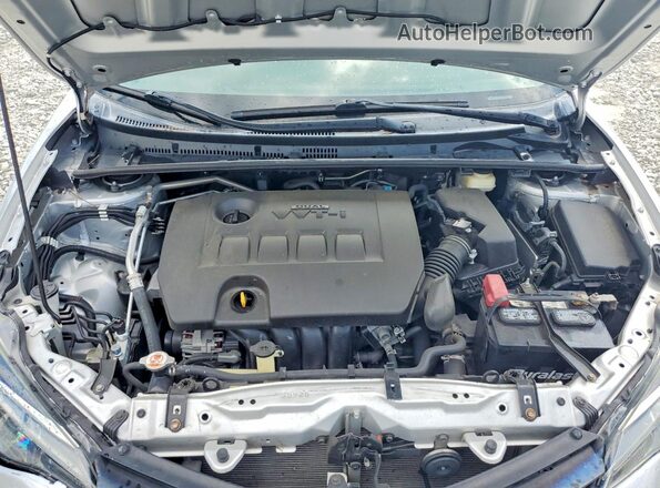 5YFBURHEXKP861292 2019 TOYOTA COROLLA Silver უკანა სალონის ხედი