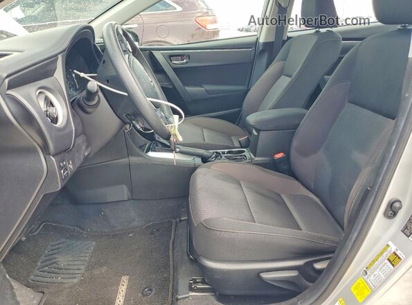 5YFBURHEXKP861292 2019 TOYOTA COROLLA Silver წინა სალონის ხედი