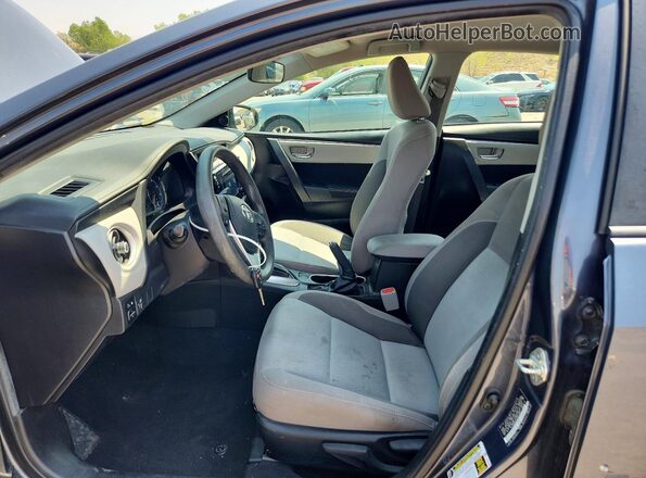 5YFBURHEXKP870090 2019 TOYOTA COROLLA Gray წინა სალონის ხედი