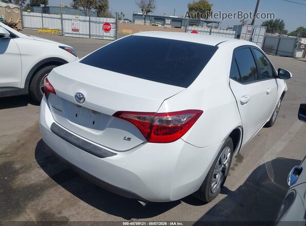 5YFBURHEXKP875032 2019 TOYOTA COROLLA White Trasero derecho