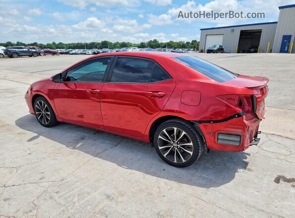 5YFBURHEXKP902164 2019 TOYOTA COROLLA Red Задня ліва чверть