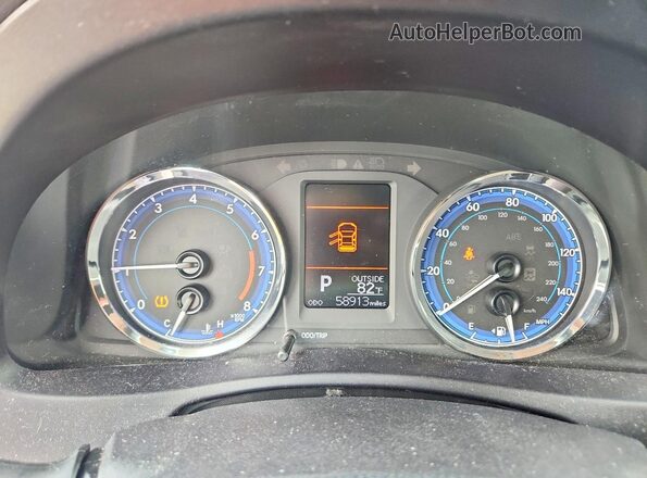 5YFBURHEXKP934175 2019 TOYOTA COROLLA Silver ხელსაწყოთა პანელის ხედი