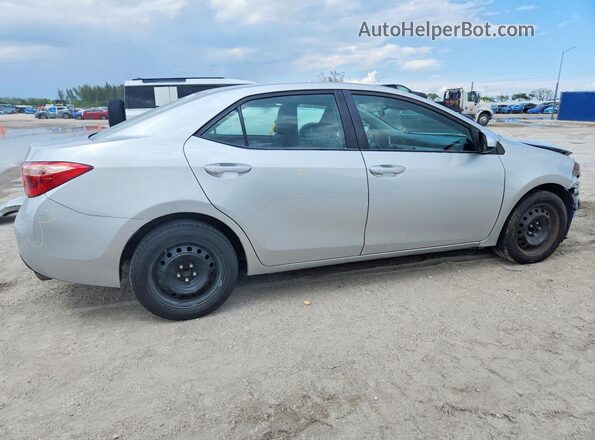 5YFBURHEXKP934175 2019 TOYOTA COROLLA Silver უკანა მარჯვენა