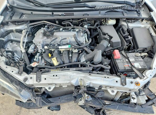5YFBURHEXKP934175 2019 TOYOTA COROLLA Silver უკანა სალონის ხედი