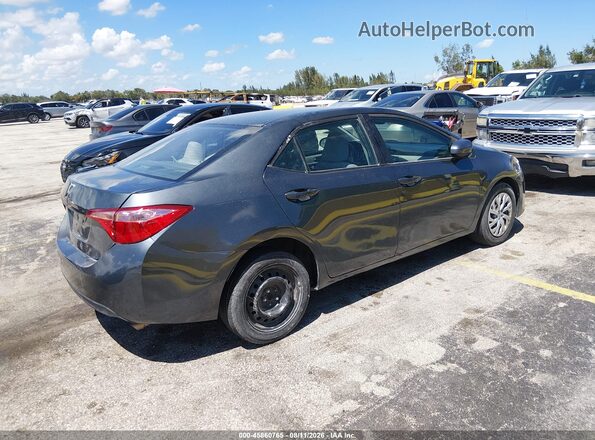 5YFBURHEXKP948481 2019 TOYOTA COROLLA Gray Tył prawy