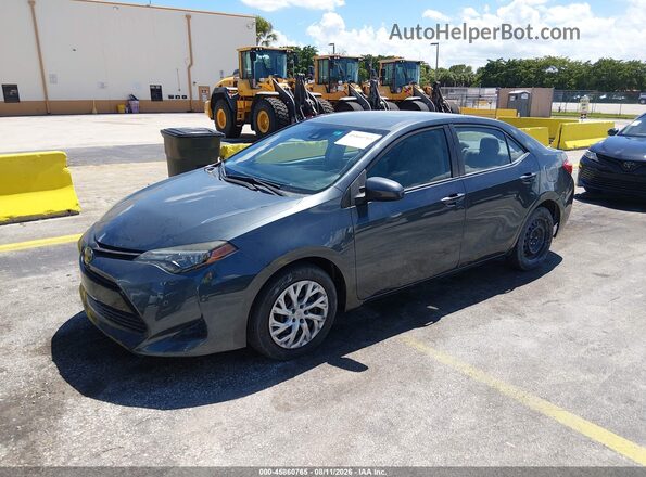 5YFBURHEXKP948481 2019 TOYOTA COROLLA Gray Przód lewy