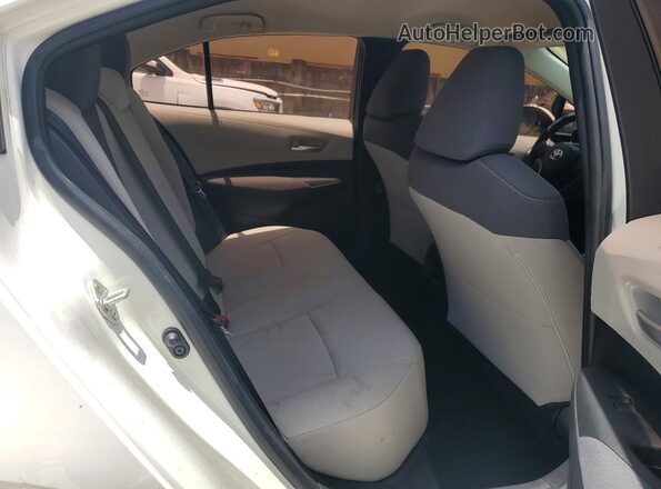 5YFDPRAE0LP080633 2020 TOYOTA COROLLA White უკანა სავარძლების ხედი
