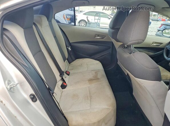 5YFDPRAE1LP005729 2020 TOYOTA COROLLA Серебряный Вид задних сидений