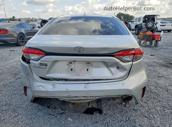 5YFDPRAE1LP005729 2020 TOYOTA COROLLA Серебряный Вид сзади