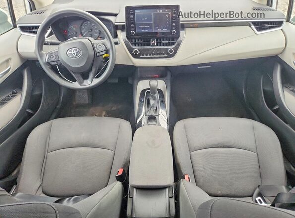5YFDPRAE3LP051529 2020 TOYOTA COROLLA Белый Вид панели приборов