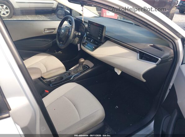 5YFDPRAE3LP077029 2020 TOYOTA COROLLA Silver Widok wnętrza z przodu
