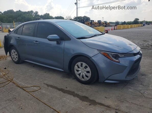 5YFDPRAE3LP118744 2020 TOYOTA COROLLA Blue Delantero derecho