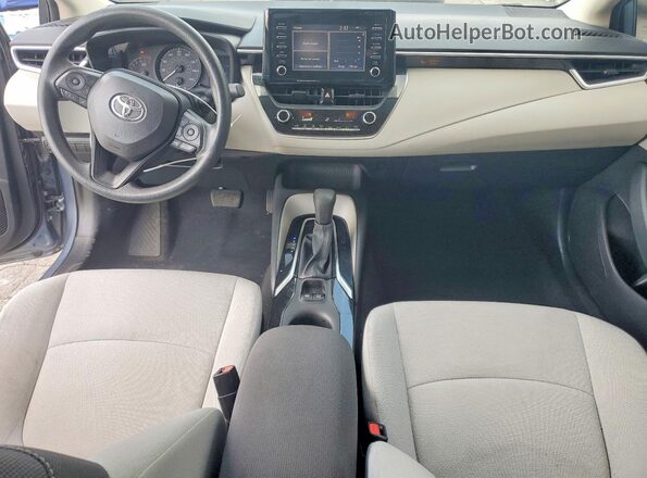 5YFDPRAE3LP118744 2020 TOYOTA COROLLA Blue Vista del salpicadero