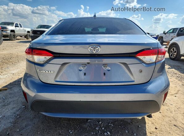 5YFDPRAE4LP001173 2020 TOYOTA COROLLA Blue Вид ззаду