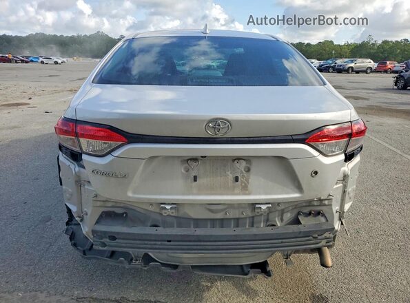 5YFDPRAE4LP029488 2020 TOYOTA COROLLA Silver Widok z tyłu