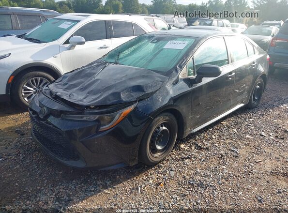 5YFDPRAE9LP112673 2020 TOYOTA COROLLA Black Առջևի ձախ երեք քառորդ տեսարան