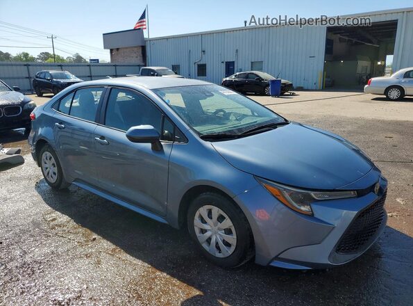 5YFDPRAEXLP135752 2020 TOYOTA COROLLA Blue Delantero derecho