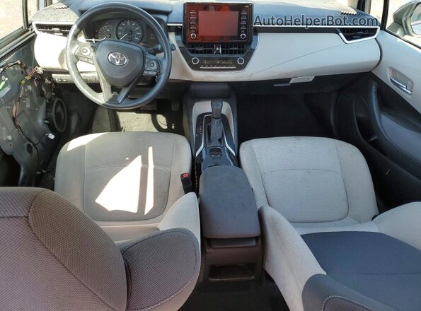 5YFDPRAEXLP135752 2020 TOYOTA COROLLA Blue Vista del salpicadero
