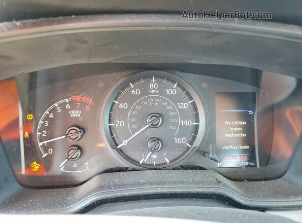 5YFDPRAEXLP135752 2020 TOYOTA COROLLA Blue Vista del cuadro de instrumentos