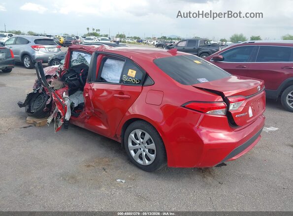 5YFEPMAE0MP210984 2021 TOYOTA COROLLA Red უკანა მარცხენა