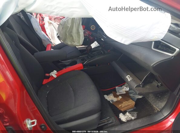 5YFEPMAE0MP210984 2021 TOYOTA COROLLA Red წინა სალონის ხედი