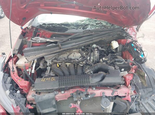5YFEPMAE0MP210984 2021 TOYOTA COROLLA Red უკანა ხედი