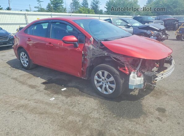 5YFEPMAE0MP211844 2021 TOYOTA COROLLA Red Front right