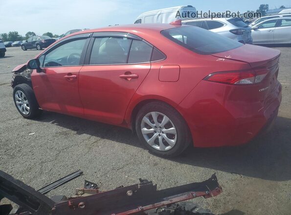 5YFEPMAE0MP211844 2021 TOYOTA COROLLA Red Rear left