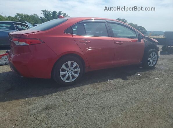 5YFEPMAE0MP211844 2021 TOYOTA COROLLA Red Rear right
