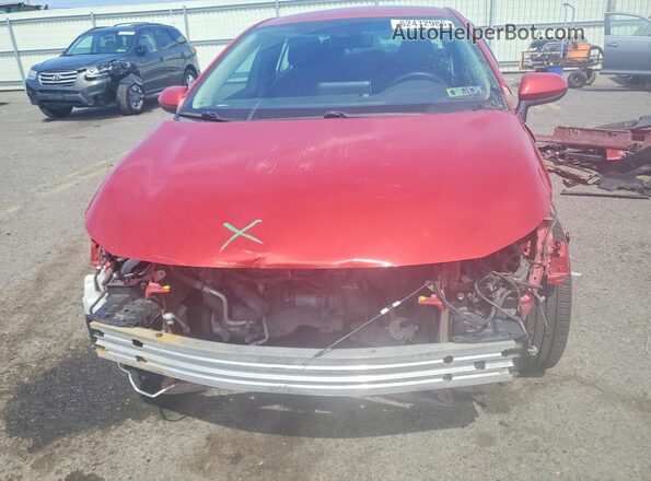 5YFEPMAE0MP211844 2021 TOYOTA COROLLA Red Front view
