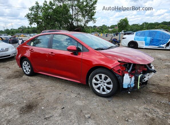 5YFEPMAE0MP238218 2021 TOYOTA COROLLA Red Front right