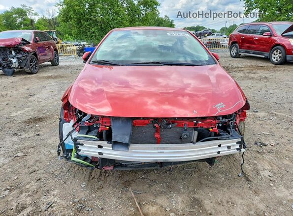 5YFEPMAE0MP238218 2021 TOYOTA COROLLA Red Front view